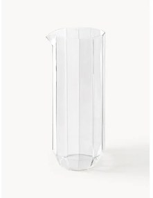 Caraffa in vetro soffiato Angoli, 1,1 L
