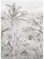 Osborne & Little Carta da parati panoramica Martinique - Graphite
