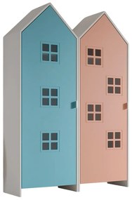 Armadio per bambini azzurro/rosa 115x171,5x37 cm Casami – Vipack