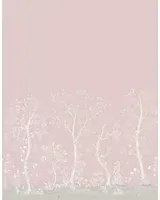 Cole & Son Carta da parati panoramica Seasonal Woods Silk - Rose Quartz Silk