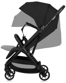 Lionelo - Passeggino sportivo JULIE AIR Nero Onice