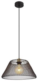 Globo 15646H1 - Lampadario a sospensione con filo BAKU 1xE27/40W/230V diametro 36 cm