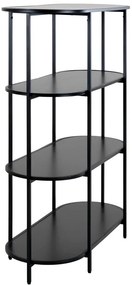 Libreria nera 36x111 cm Vita - House Nordic