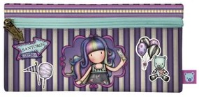 Astuccio Scuola Gorjuss Up and away Viola (22 x 11 x 1.5 cm)