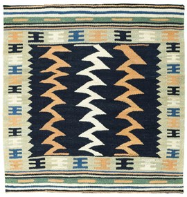Kilim Tappeto 110 x 100 (Iran) Tessuto A Mano