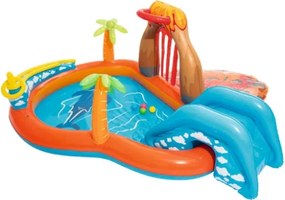 Bestway Centro Gioco Scivolo d'Acqua Laguna di Lava 53069