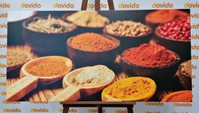 Stampa su tela – Spezie ed erbe aromatiche