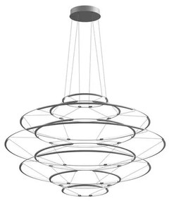 Drop 9 Lampada a Sospensione Satin Silver - Nemo Lighting