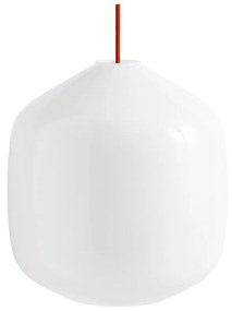 HAY - Buoy Glass 300 Lampada a Sospensione Opal/Rusty Red Hay