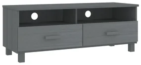 Mobile tv hamar grigio scuro 106x40x40 cm in legno di pino