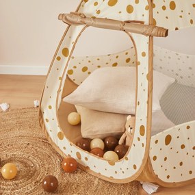 Bieco - Tenda da gioco Pop-Up e box per palline 2in1 - dots