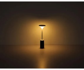 Globo 21020B - Lampada da tavolo LED dimmerabile QUIRIN LED/1,2W/3,7V 3000K nero