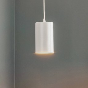 TEMAR LIGHTING Lampada a sospensione ZW Tube 170, a 1 luce, bianco