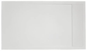 Piatto doccia SENSEA in resina Neo bianco L 90 x L 120 x H 3 cm opaco effetto pietra
