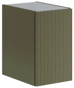 Armadietto bagno a terra Opera 1 anta P 45.5 x L 30 x H 50 cm laccato opaco verde salvia