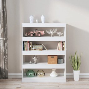 Libreria/Divisorio Bianco 100x30x135 cm