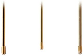 Portafiori NILA 32,5x13 cm verde/oro