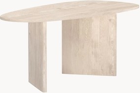 Tavolo ovale effetto legno Grönvik, 180 x 90 cm