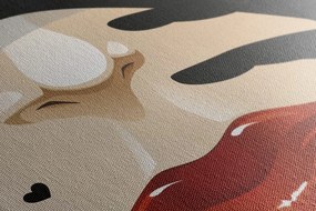 Stampa su tela – Donna misteriosa