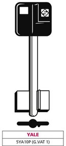 5pz chiave a doppia mappa 5ya10p (g. vat 1) yale vit47673