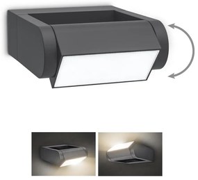 Brilagi - Applique a LED da esterno CROTONE LED/7W/230V antracite IP54