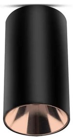 Luce Spot 1xGU10/35W/230V nero/Oro rosa