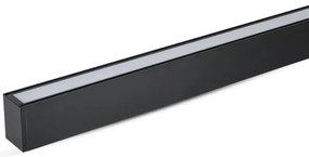 Lampadario su corda LED SAMSUNG CHIP LED/40W/230V 6400K nero