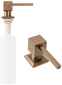 Dispenser di sapone copper square