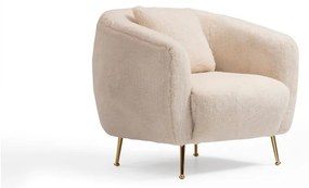 Poltrona beige Istiridye - Artie