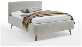 Letto singolo imbottito beige rete non inclusa 120x200 cm Mattis – Meise Möbel