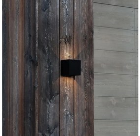 Ideal Lux - Applique a LED da esterno ATOM LED/12W/230V IP54 nero