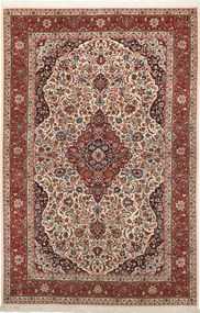 Isfahan Tappeto persiano 210 x 140 Rosso (Iran) Annodato A Mano