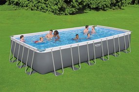 Piscina fuori terra tubolare BESTWAY Power Steel Frame L int 7.32 x 3.66 m