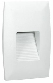 Segnapasso LED Bianco 2W per Scatola 503 - Luce Asimmetrica Colore Bianco Naturale 4.200K