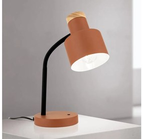 Orion - Lampada da tavolo GILI 1xE27/40W/230V color mattone