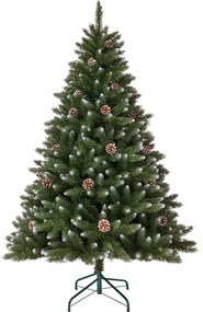 Albero di Natale artificiale Norway verde H 210 cm x Ø 62 cm