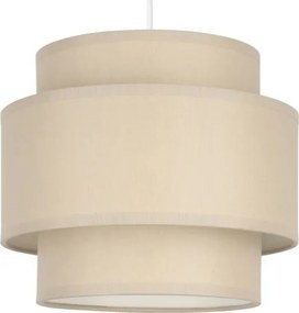 Brilagi - Lampada a sospensione su cavo RESNA 2xE27/60W/230V Ø 30 cm beige