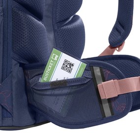 Zaino scuola coocazoo PORTER, Sweet Rose, certificato AGR