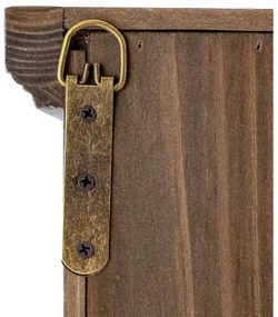 Vetrina in legno di abete blu 81x91 cm Hazem - Bloomingville