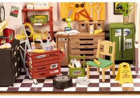 RoboTime - Casa in miniatura Garage 2xAAA