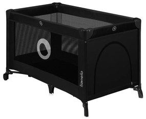 Lionelo - Lettino da viaggio STEFI Nero Carbonio