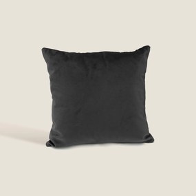 Velluto cuscini quadrati disponibile in diverse colorazioni in velluto impermeabile nero
