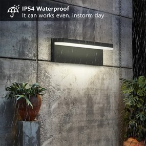 Brilagi - Applique da esterno LED TESSI LED/10W/230V nera IP54