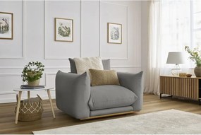 Poltrona grigia Ernest – Bobochic Paris