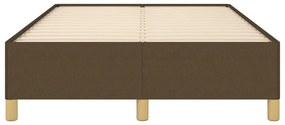 Giroletto marrone scuro 120x190 cm in tessuto