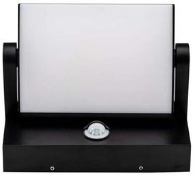 Lampada da parete LED esterna con sensore LED/17W/230V 3000K IP65 nero