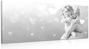 Stampa su tela – Angioletto in bianco e nero
