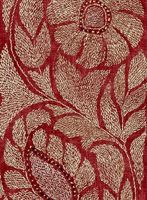 Lewis & Wood Carta da parati Kashmiri - Garnet Gold