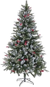 Albero di Natale PVC Nevoso 90 x 90 x 240 cm