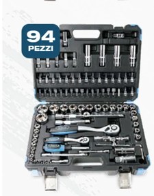 Hyundai 59655 Set Di Utensili 94 Pz In Valigetta